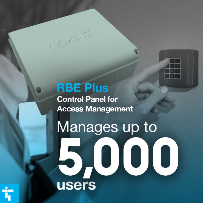 CAME - QUICK & EASY ACCESS CONTROL KIT WiFi - Image 5