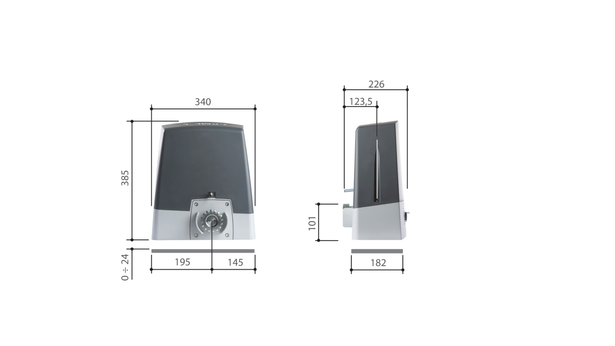 CAME- BKX 1200kg 24V - Image 2