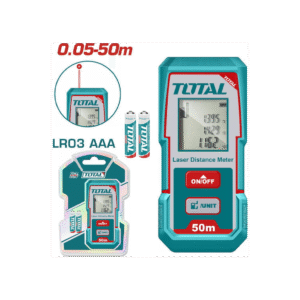 Total - Μέτρο Laser με Εύρος Μέτρησης 0.05m-50m