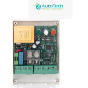 Autotech S-5070S - Πίνακας ελέγχου κινητήρων 230 VAC για συρόμενες πόρτες και μόνοφυλλο ανοιγόμενο μπράτσο