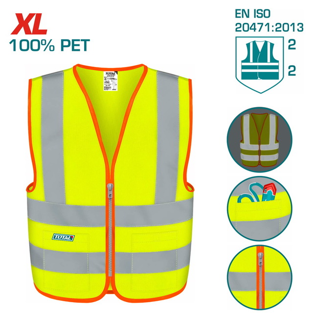 TOTAL - ΓΙΛΕΚΟ ΚΙΤΡΙΝΟ ΜΕ H/V ΛΩΡΙΔΕΣ (TSP63XL)