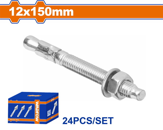 WADFOW - ΒΙΣΜΑΤΑ ΜΕΤΑΛΛΙΚΑ ΓΑΛΒ. EXPRESS 12 Χ 150 24ΤΕΜ (WDQ2547)