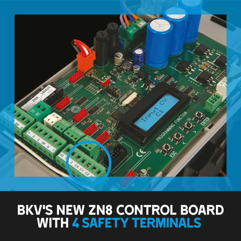 CAME BKV 2500 36V - Σετ Μοτέρ Συρόμενης Γκαραζόπορτας έως 2500kg - Image 3