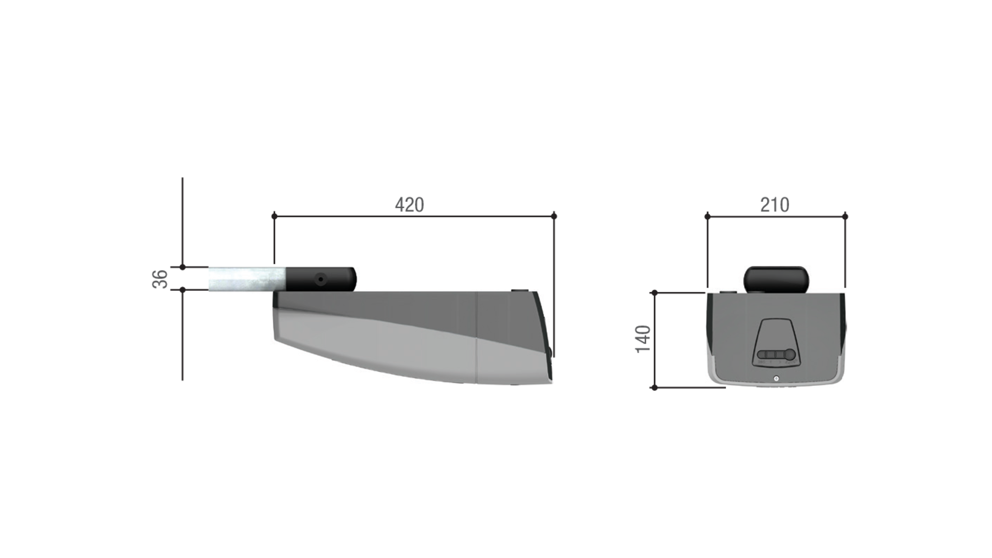 CAME VER PLUS 1300 KIT - Μοτέρ οροφής για πόρτες έως 21m² - Image 5